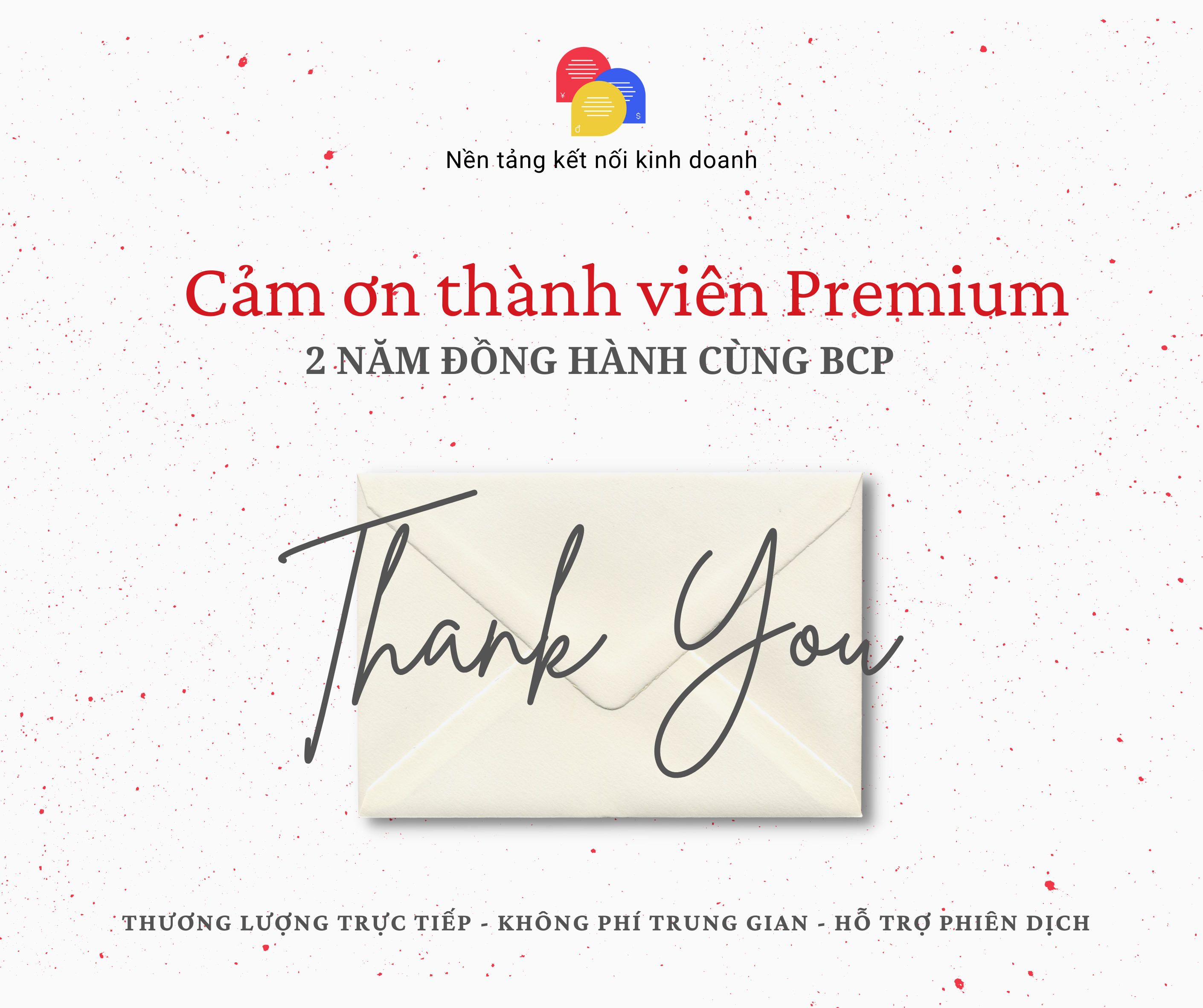 CHƯƠNG TRÌNH TRI ÂN | CẢM ƠN THÀNH VIÊN PREMIUM – 2 NĂM ĐỒNG HÀNH CÙNG BCP